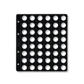 FUNDA MONEDAS 48 ALOJAMIENTOS DIAMETRO DE 18 MM | 5 UNIDADES | (PARDO)